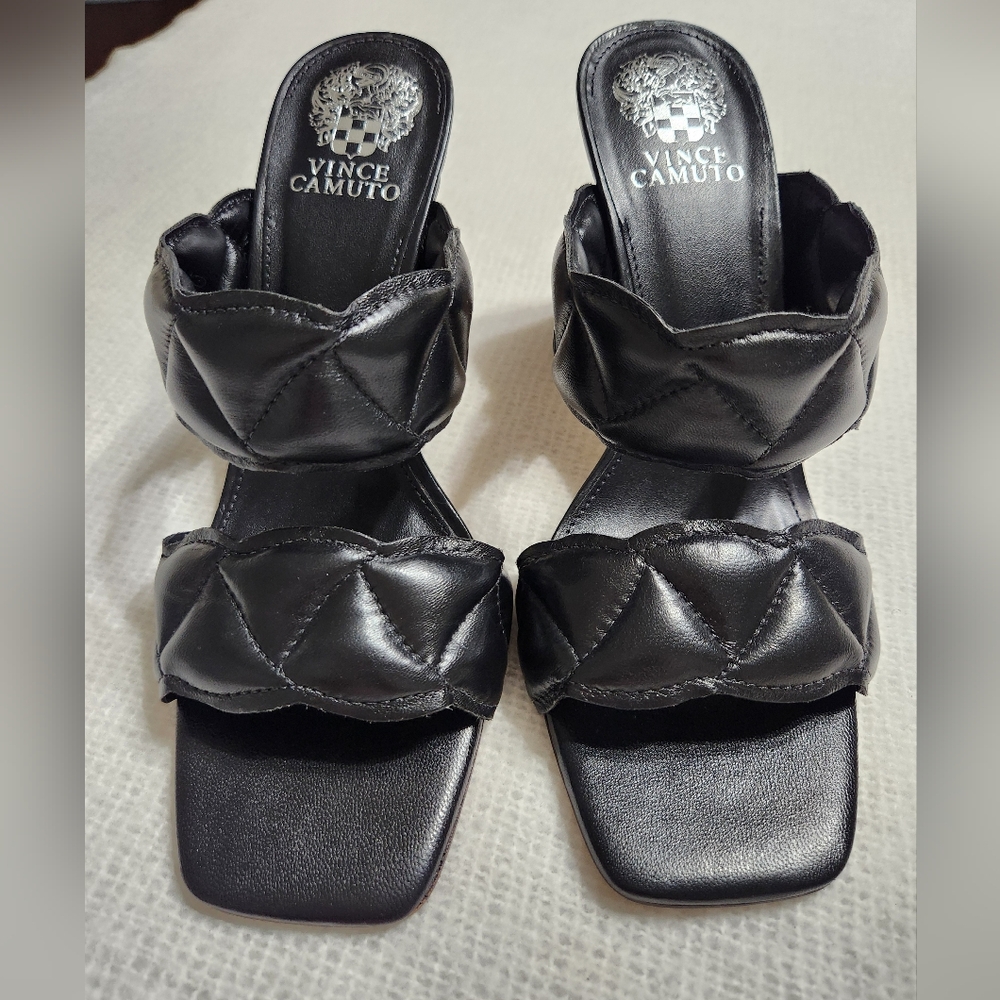 Vince Camuto Women's Renneya Two Strap High Heel Sandal Size 9M